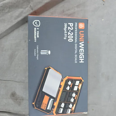 UNWEIGH P2-200 PROFESSIONAL DIGITAL SCALE 