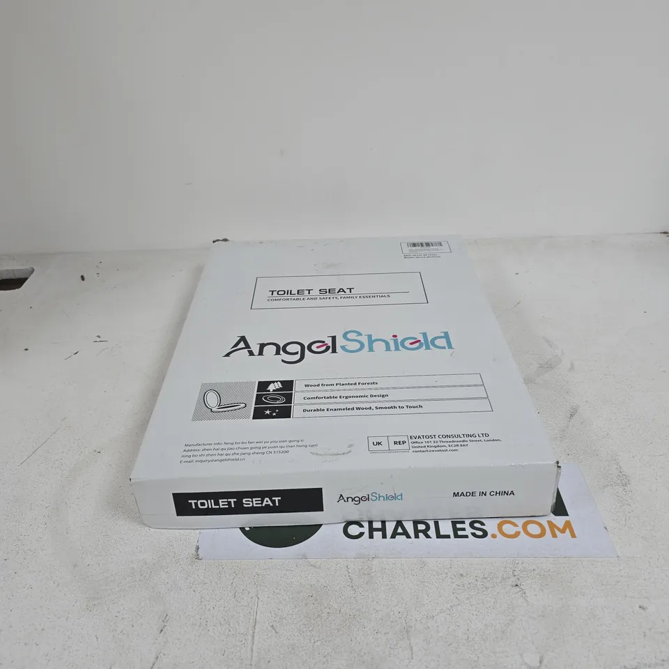 ANGELSHIELD TOILET SEAT BOXED