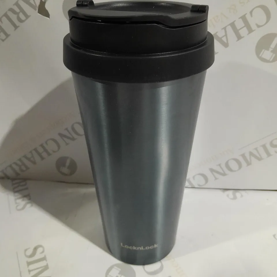LOCK & LOCK SET OF 2 INSULATED CLIP TUMBLERS 540ML EACH
