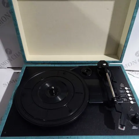 BOXED SUITCASE TURNTABLE CONVERTER