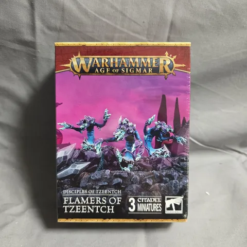 BOXED AND SEALED WARHAMMER AGE OF SIGMAR - DISCIPLES OF TZEENTCH - FLAMERS OF TZEENTCH