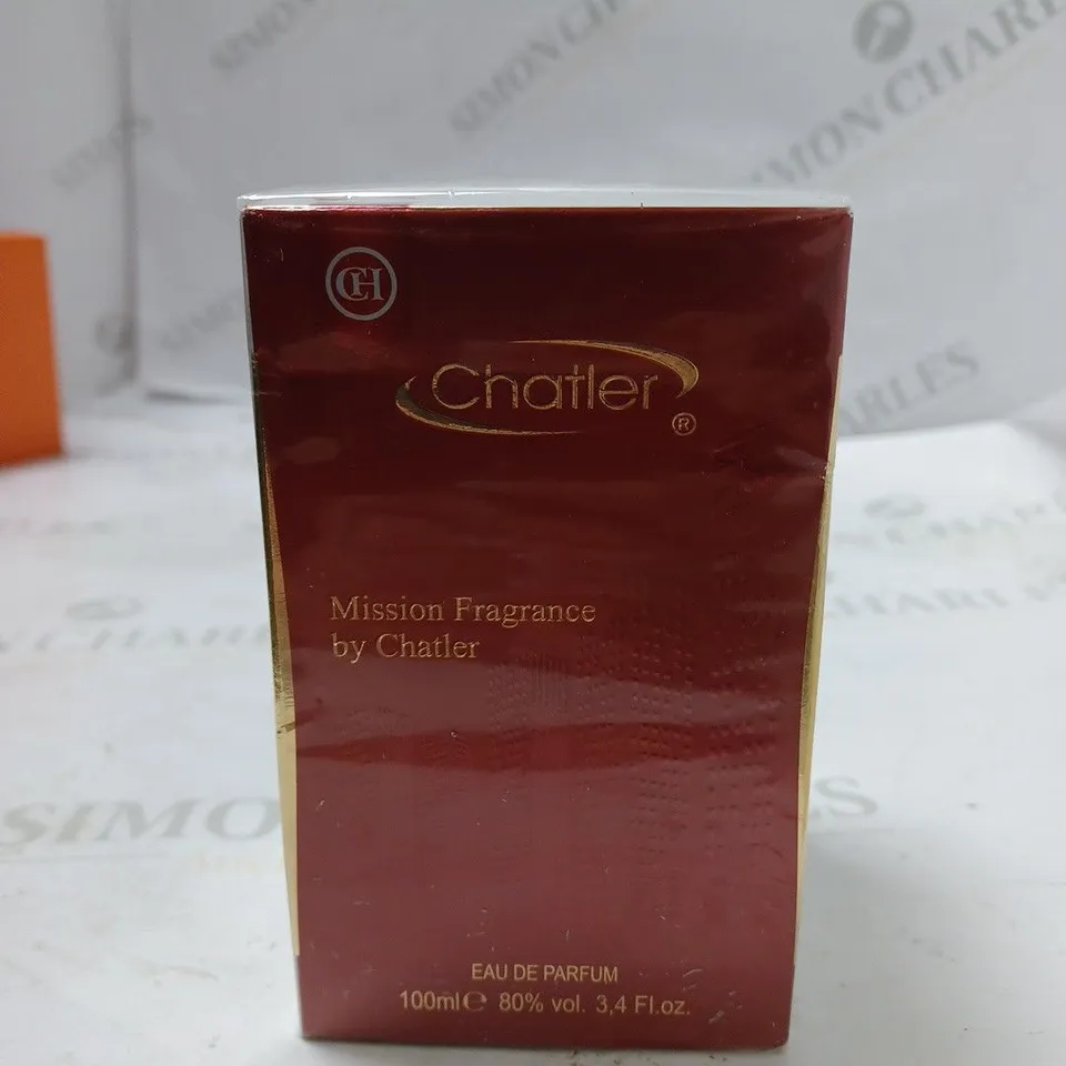 BOXED AND SEALED CHATLER MISSION FRAGRANCE BY CHATLER EAU DE PARFUM 100ML