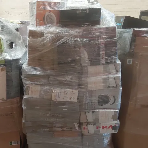 PALLET CONTAINING A VERY LARGE QUANTITY OF ASSORTED ELECTRIC ITEMS INCLUDING: DAEWOO KETTLE, CONVECTOR HEATERS, FAN HEATERS ECT