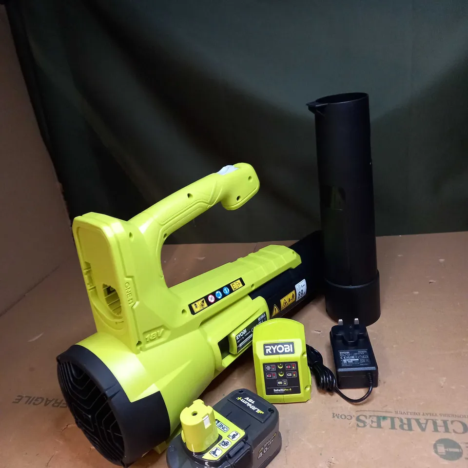 RYOBI 18V CORDLESS JET BLOWER 