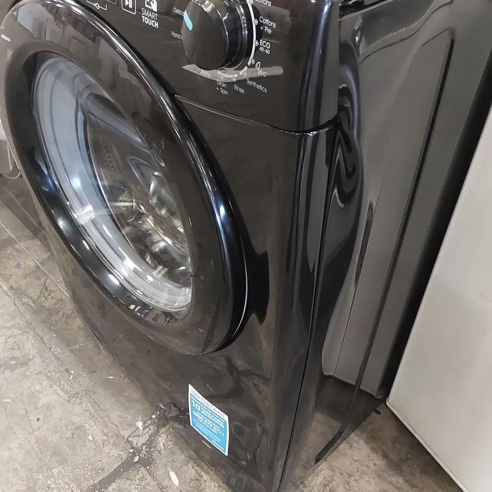 CANDY SMART PRO FREESTANDING 8KG WASHING MACHINE IN BLACK, MODEL: CS148TBBE-80