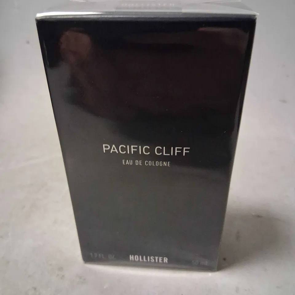 BOXED AND SEALED PACIFIC CLIFF EAU DE COLOGNE HOLLISTER 50ML