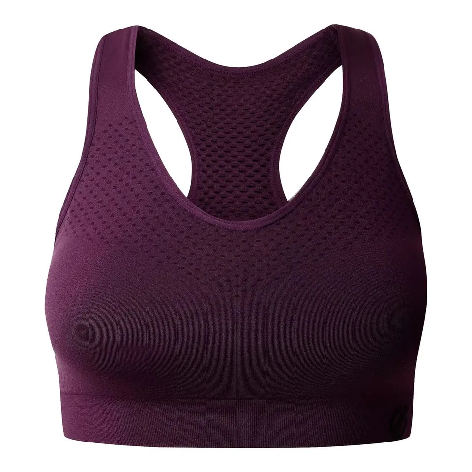 BRAND NEW DARE 2B SPORTS BRA DON'T SWEAT IT FIG UK 14 - 16