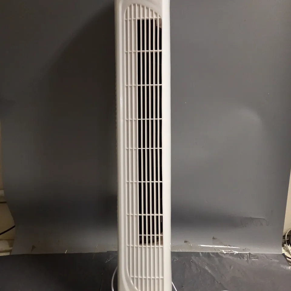 BOXED DOMAIR 80cm ROOM FAN IN WHITE - COLLECTION ONLY