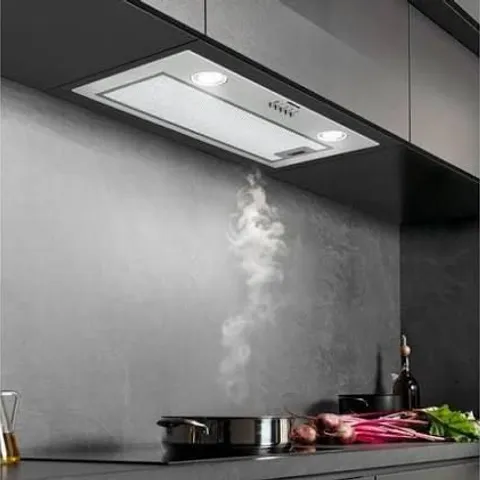 BOXED  HISENSE CH6BI12BXUK CANOPY COOKER HOOD, STAINLESS STEEL, B RATED