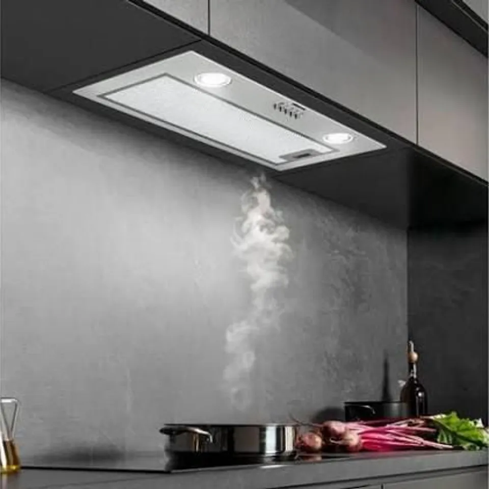 BOXED HISENSE CH6BI12BXUK CANOPY COOKER HOOD, STAINLESS STEEL, B RATED