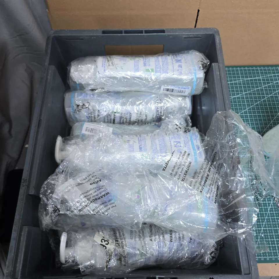 TOTE OF APPROXIMATELY 12 MUSTELA BABY CLEANSING WATER BOTTLES