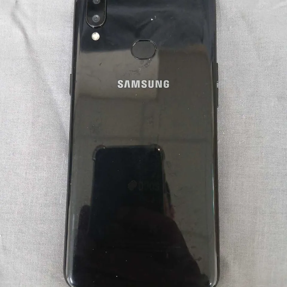 Samsung Galaxy Smartphone – Black, Dual Rear Cameras, Rear Fingerprint Sensor