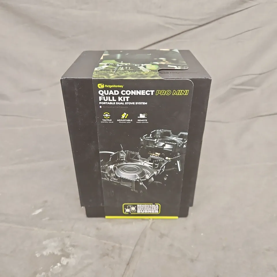 BOXED RIDGEMONKEY QUAD CONNECT PRO MINI FULL KIT
