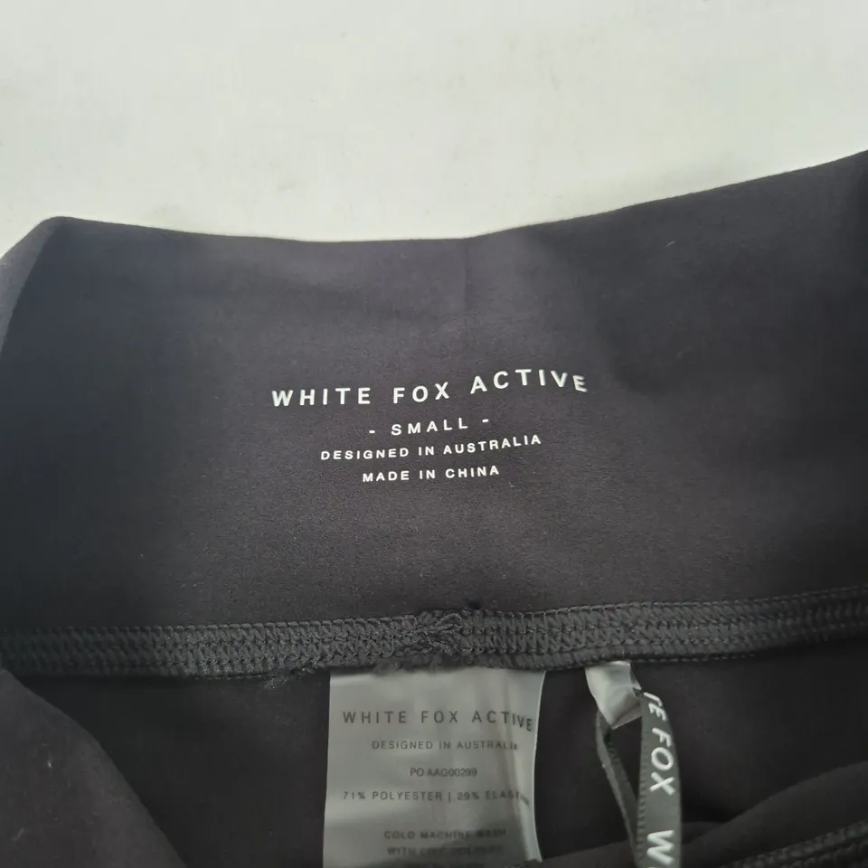 WHITE FOX ACTIVE WOMEN'S LEGGINGS - BLACK, SMALL