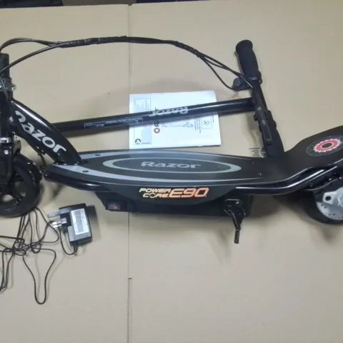 BOXED RAZOR POWERCORE E90 ELECTRIC SCOOTER IN BLACK