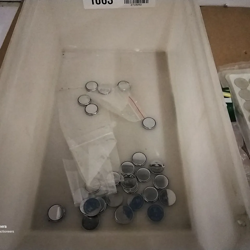 TRAY OF ASSORTED BUTTON  BATTERIES