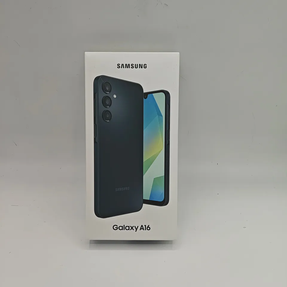 BOXED SAMSUNG GALAXY A16 4/128GB IN BLACK - SM-A165F