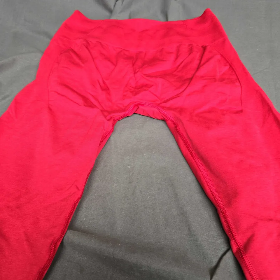 WOMENS BEST LEGGINGS PINK - SIZE LARGE 