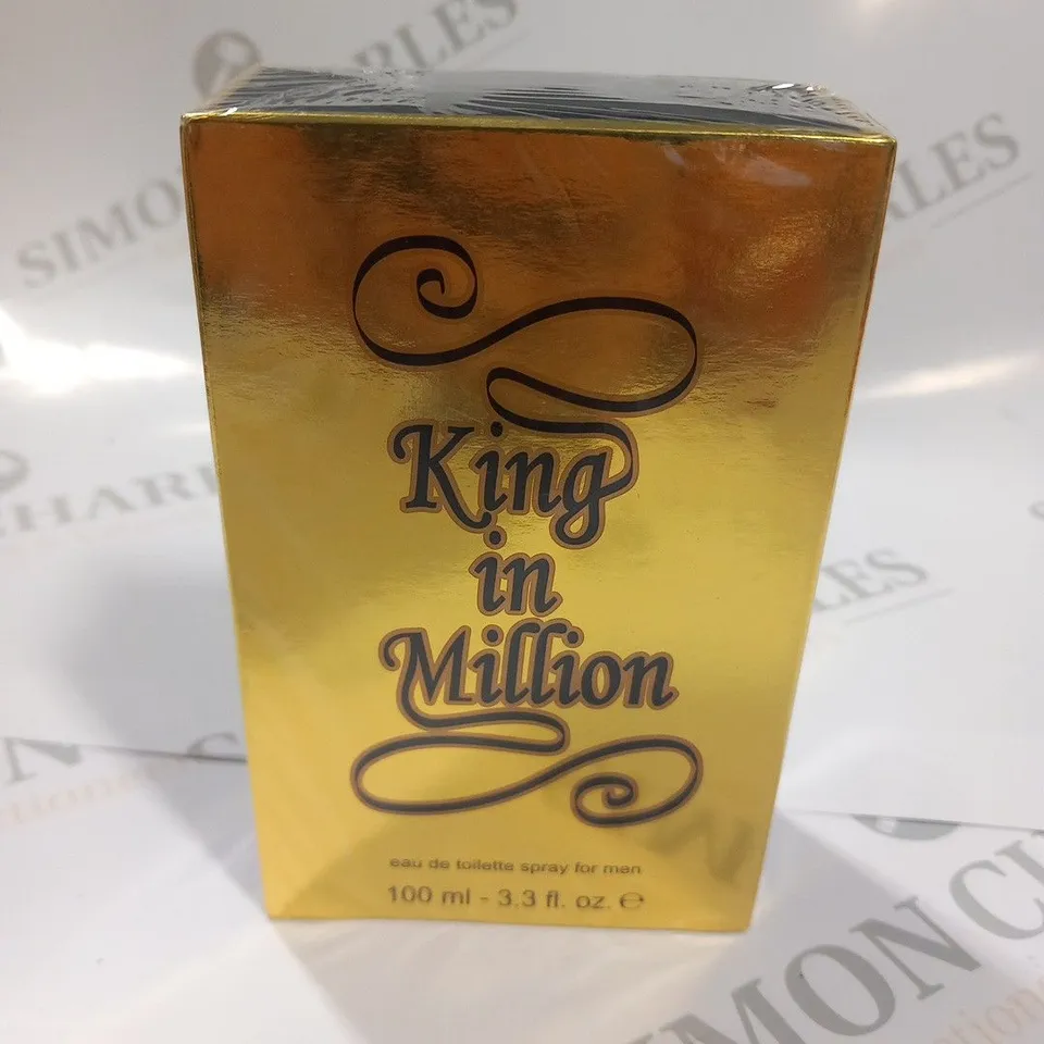 BOXED AND SEALED KING IN MILLION EAU DE TOILETTE 100ML