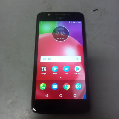 MOTOROLA MOTO E4 SMARTPHONE IN GREY