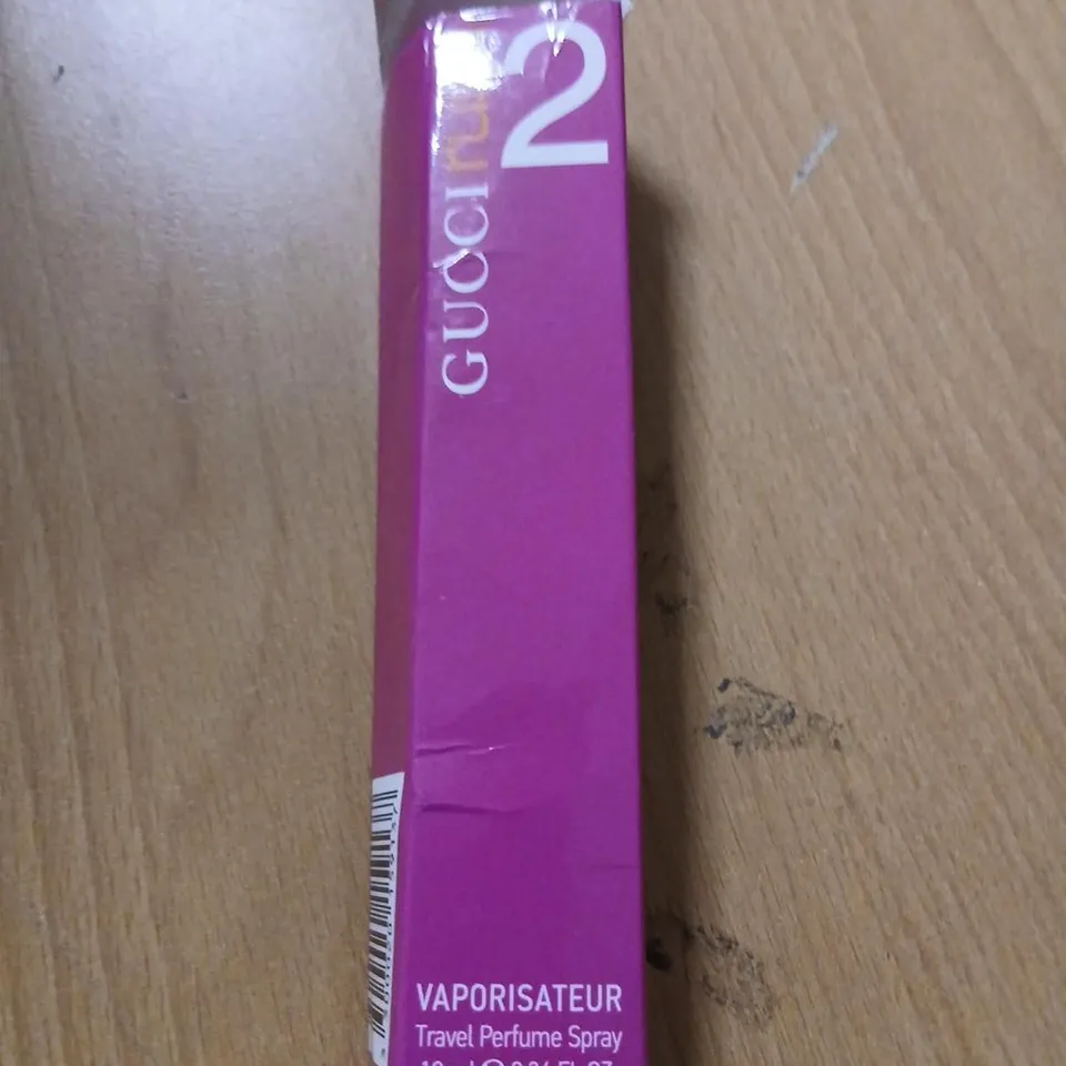 BOXED GUCCI RUSH 2 TRAVEL PERFUME SPRAY 10ML