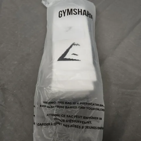 GYMSHARK CREW SOCKS - X3 - SIZE M
