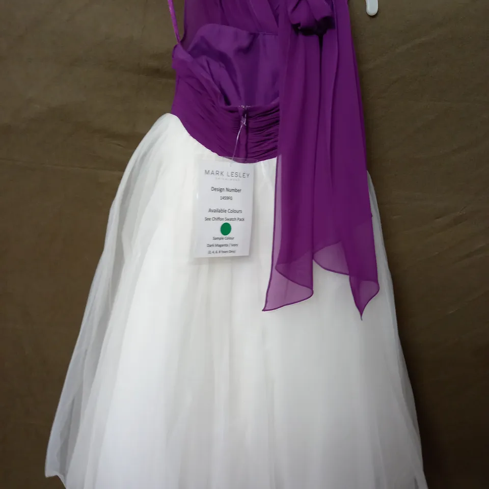 MARK LESLEY KIDS TWO TONE OCCASIONAL DRESS - 4