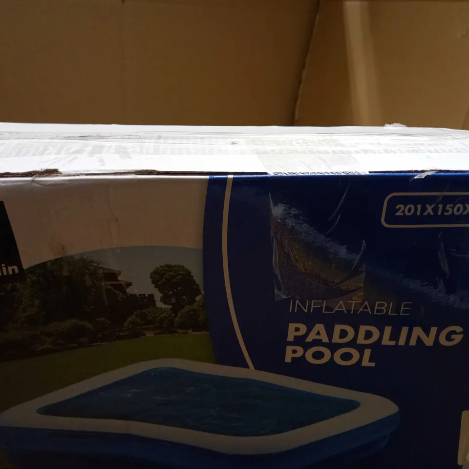 BOXED INFLATABLE PADDLING POOL