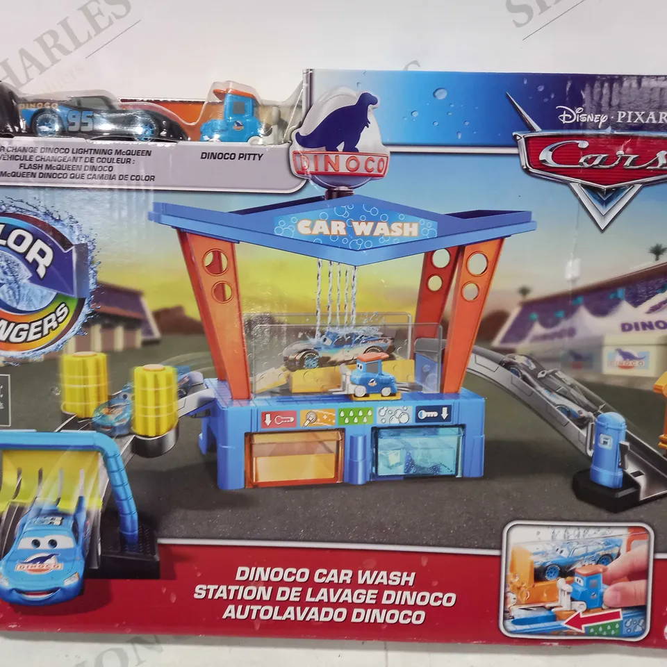 DISNEY PIXAR CARS DINOCO CAR WASH