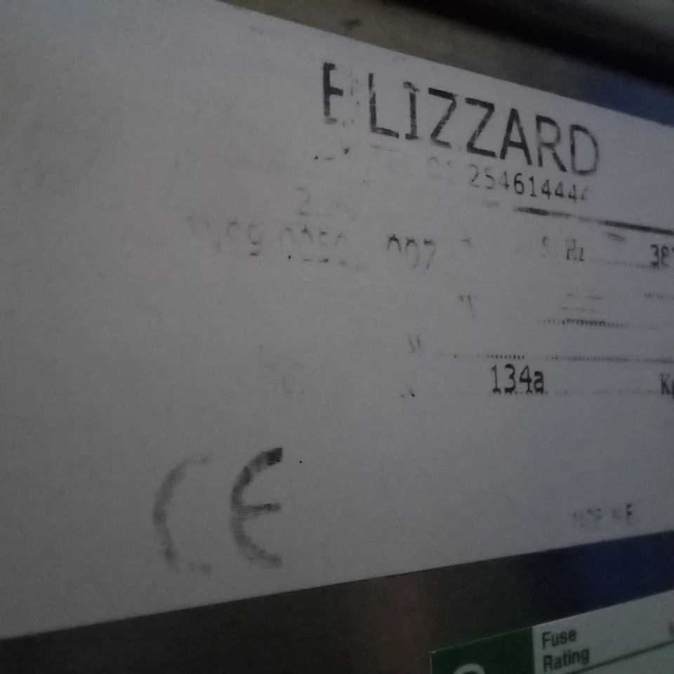 BLIZZARD 2 DOOR REFRIGERATED COUNTER