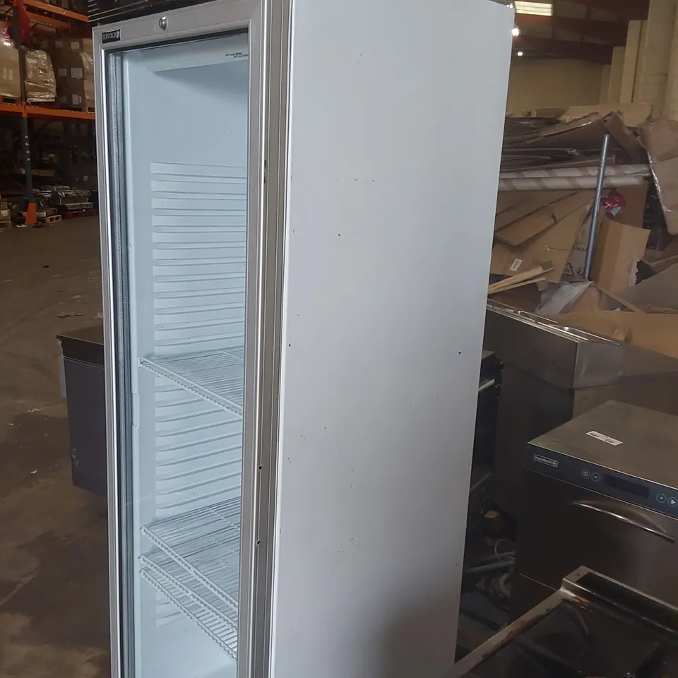 TEFCOLD FS1380 GLASS DOOR COMMERCIAL DISPLAY FRIDGE