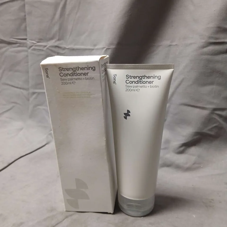SONS STRENGTHENING CONDITIONER – SAW PALMETTO + BIOTIN, 200ML