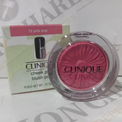 BOXED CLINIQUE CHEEK POP 12 PINK POP