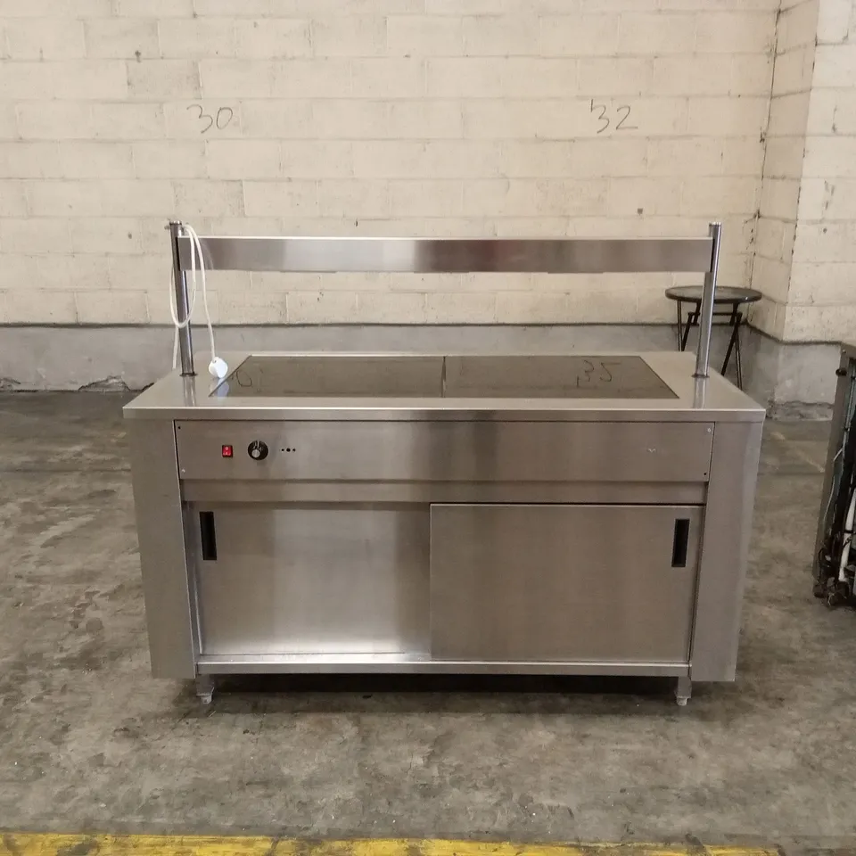 EMH HOT CUPBOARD WITH HEATED GANTRY