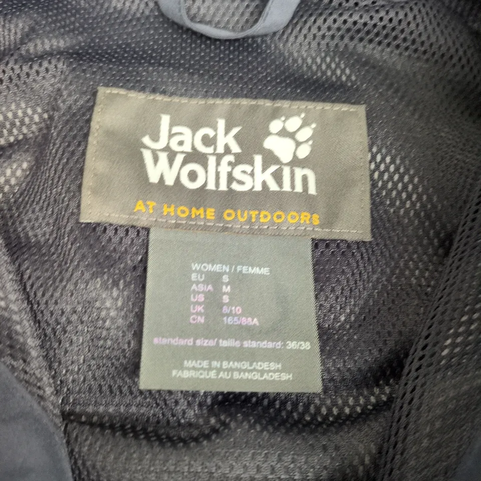 JACK WOLFSKIN WOMEN'S JACKET – NAVY/GREY, UK 8/10