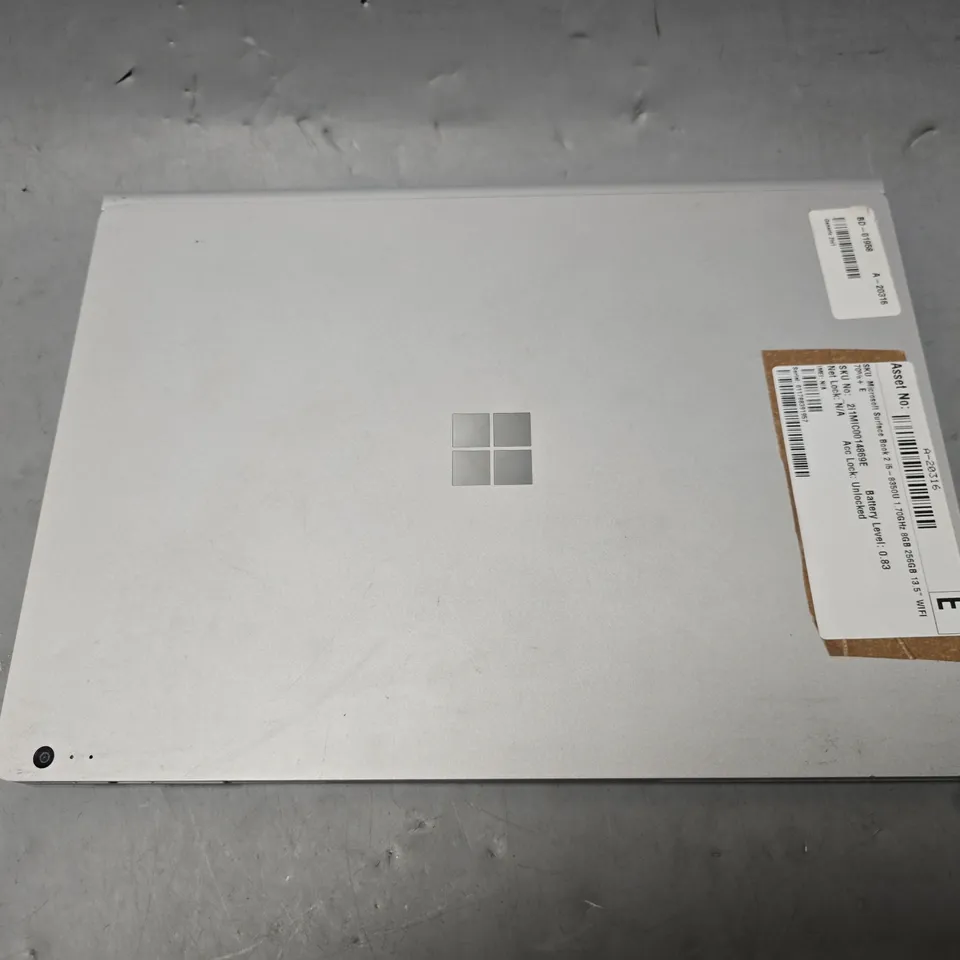 MICROSOFT SURFACE BOOK 2 