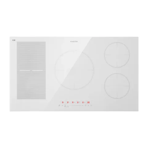 DELICATESSA 90CM 5 RING INDUCTION HOB WHITE
