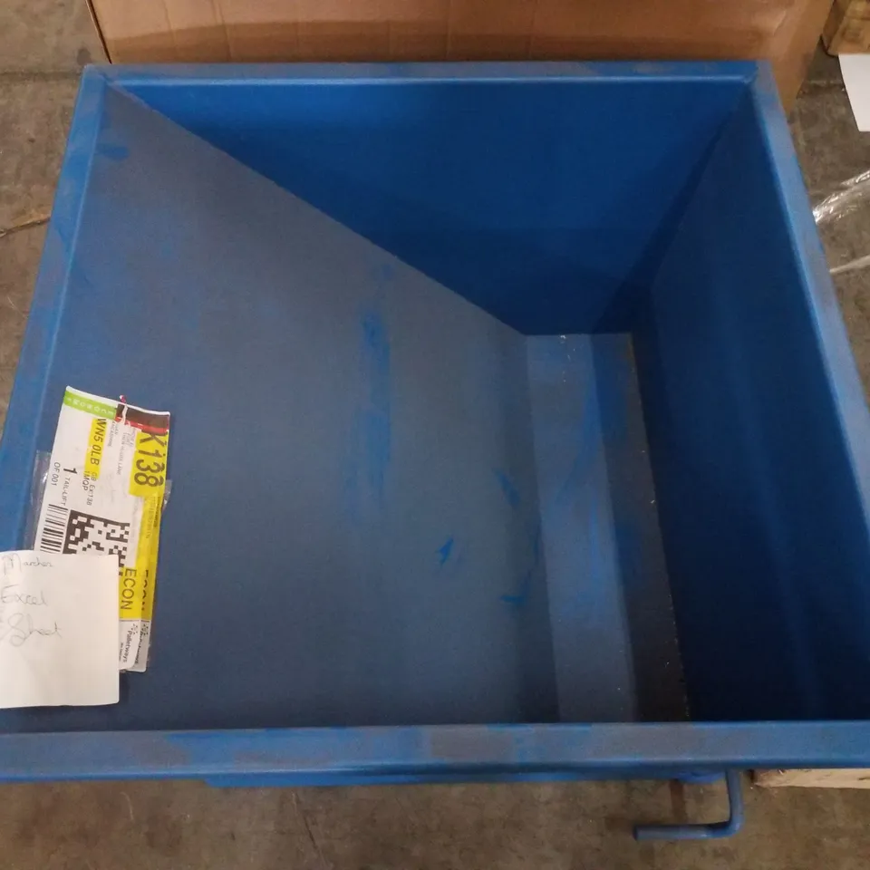 AUTO SELF TIPPING SKIP AZURE 815X760X580 MM, 150 L, BLUE