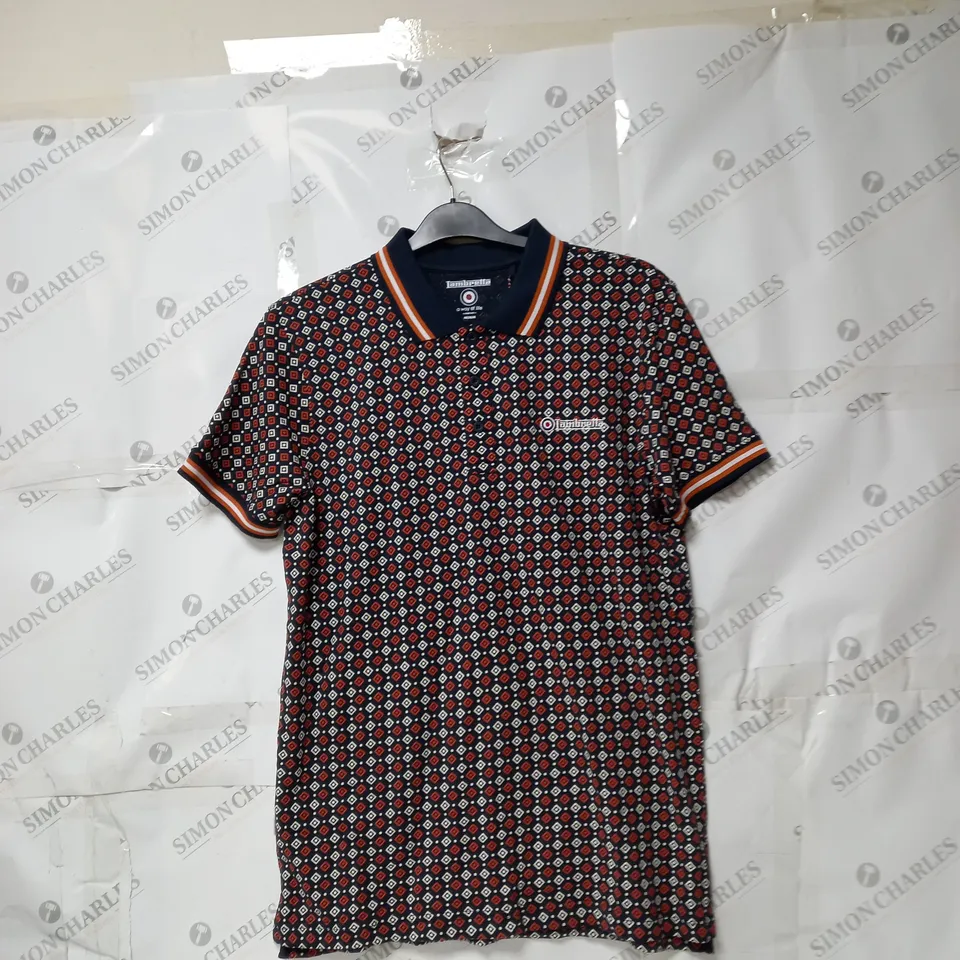 MENS LAMBRETTA TOPS AND SHIRTS