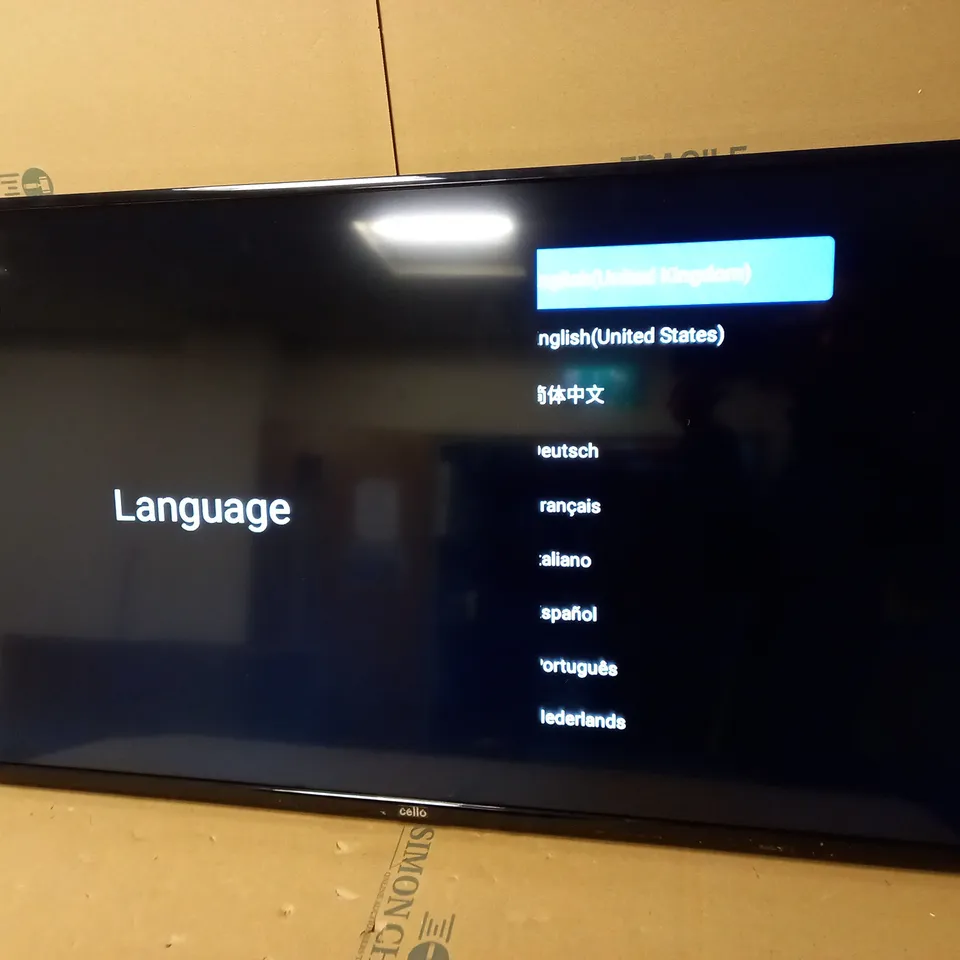 CELLO C4020G 40” 1080P SMART ANDROID TV 