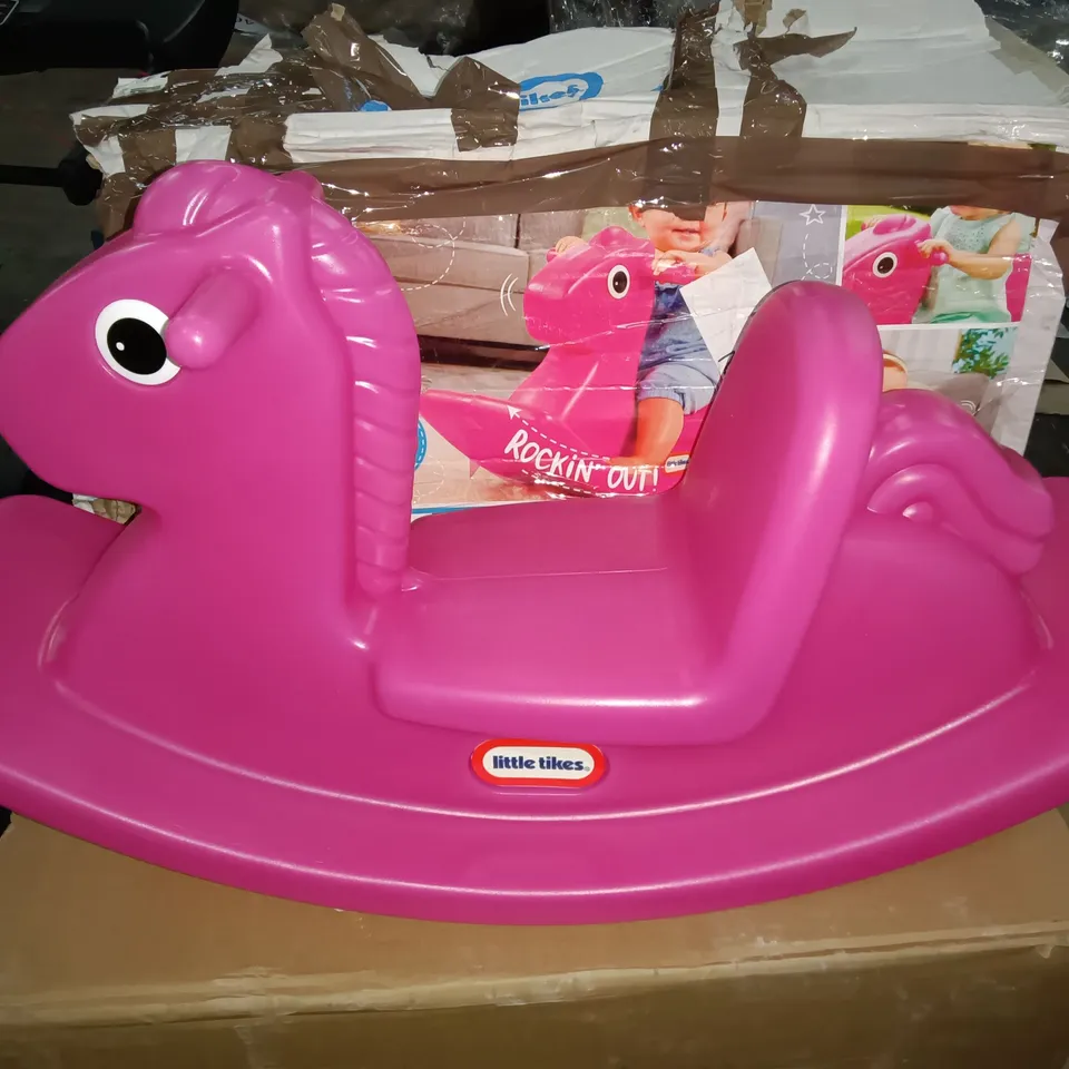 LITTLE TIKES ROCKING HORSE - PINK