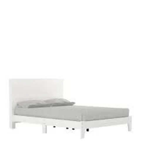 BOXED CAMBERLEY KING BED, WHITE (1 BOX)