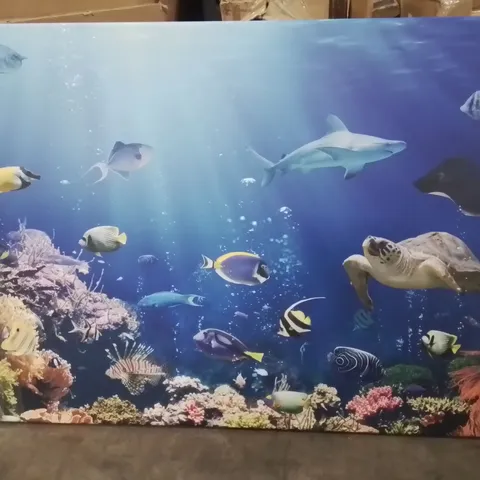 BOXED CANVAS PRINT WALL ART