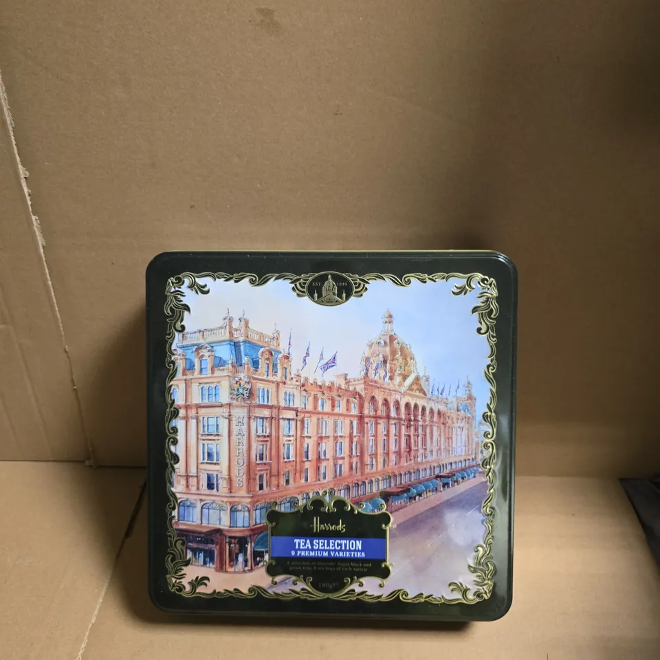 HARRODS TEA SELECTION TIN – 9 PREMIUM VARIETIES