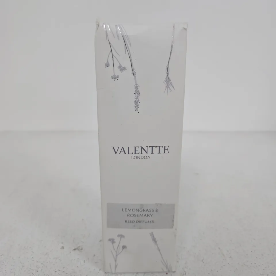 VALENTTE LONDON LEMONGRASS & ROSEMARY REED DIFFUSER