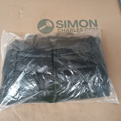 BLACK JACKET IN SEALED PLASTIC BAG 