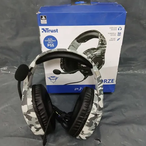 BOXED SONY TRUST FORZE-G GAMING HEADSET 