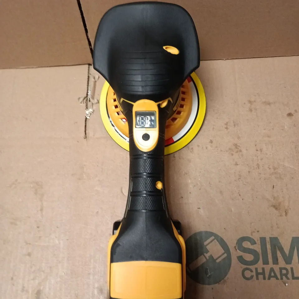 CORDLESS CAR POLISHER – WITH 21V BATTERY INCLUDED (UNBOXED)