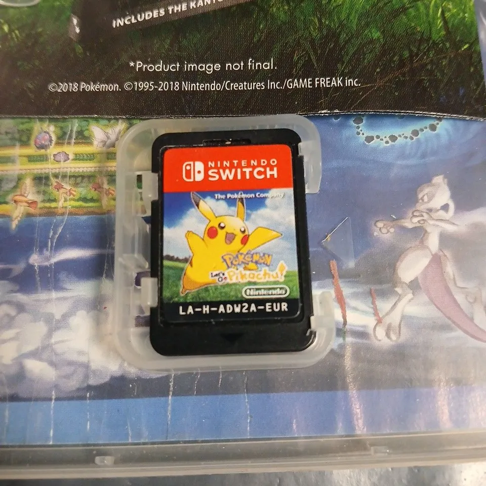 POKEMON LETS GO PIKACHU FOR NINTENDO SWITCH