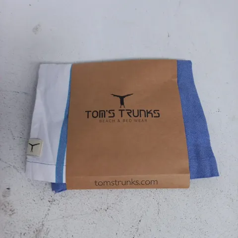 TOM'S TRUNKS CLASSIC SARONG – ONE SIZE, BLUE